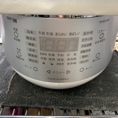 【クック/CUCKOO】【IH圧力炊飯ジャー】【3合炊き】2020年製　CRP-EHS0305F ★クリーニング済み/6ヶ月保証付き【管理番号11812】大の画像