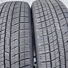 【バリ山】30系アルファードヴェルファイア他16インチ2022年製ナンカンAW-1 215/65R16スタッドレスタイヤホイールセット4本セットの画像