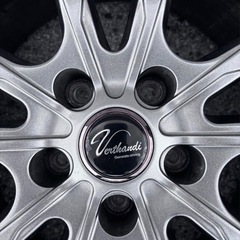 【バリ山】30系アルファードヴェルファイア他16インチ2022年製ナンカンAW-1 215/65R16スタッドレスタイヤホイールセット4本セットの画像