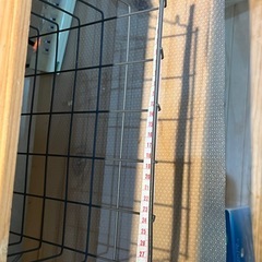 引っ掛けるタイプの収納（グレー）の画像