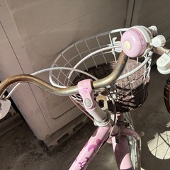 16インチハワイアン自転車ピンクの画像