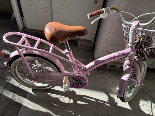 16インチハワイアン自転車ピンク (SAKURA🌸) 岡山のその他の中古