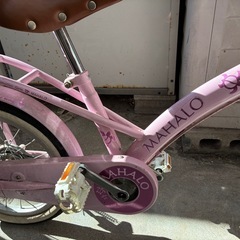 16インチハワイアン自転車ピンクの画像