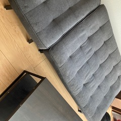 本日中の受け取り500円引き！テーブルソファ3点セットの画像