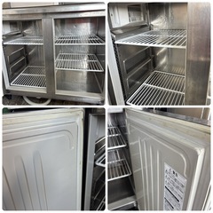 ホシザキ 冷蔵コールドテーブル RT-120SNF 100V アンダーカウンター 2枚扉 台下冷蔵庫の画像