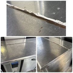 ホシザキ 冷蔵コールドテーブル RT-120SNF 100V アンダーカウンター 2枚扉 台下冷蔵庫の画像