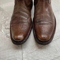 MO・Sブラウンレザーブーツ イタリア
製の画像