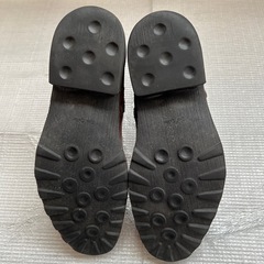 MO・Sブラウンレザーブーツ イタリア
製の画像