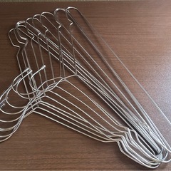ステンレス製ハンガー 10本セット①の画像