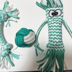 新品❤️ ペット用おもちゃ　3点セット　犬用噛む・遊ぶの画像