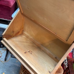 トールペイント 木製 ケース ラック ディスプレイの画像