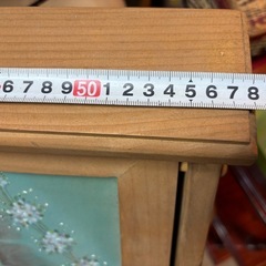 トールペイント 木製 ケース ラック ディスプレイの画像