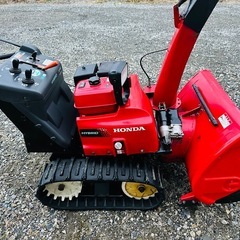 値下げ9万円一台限りの赤字処分！北海道　　帯広　ホンダ　除雪機　HS1180 ハイブリッド　スノーラ　美品！整備点検済み！の画像