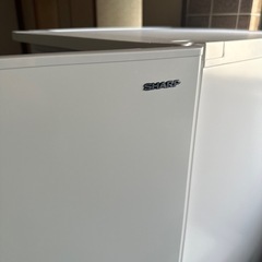 【ほぼ新品】シャープ 冷蔵庫 179L 2025年製 左右付替 2ドア SJ-D18P-Wの画像