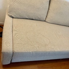 【12/20迄】IKEAソファ　フリーヘーテン　左カウチ　ライトグレーの画像