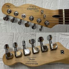 Squier テレキャスタータイプ アヴリル・ラヴィーンモデル スクワイヤ ソフトケース付き Avril Lavigne 現状 札幌市 白石店 の画像