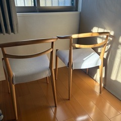 日進木工　WHITE WOOD Dining Chair　の画像