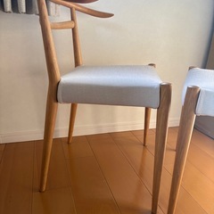 日進木工　WHITE WOOD Dining Chair　の画像