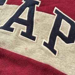 GAP パーカー キッズ 裏起毛の画像