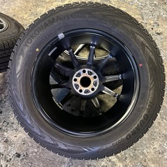RX 235/65R18 スタッドレスタイヤ＋アルミホイールセット 4本の画像