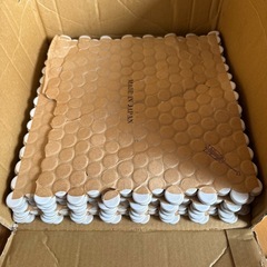 モザイクタイル　丸　白の画像