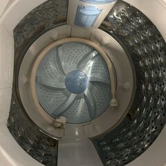 【美品】TOSHIBA 5.0kg洗濯機 AW-5G6 2019年製 通電確認済み 人気 早い者勝ち 引取歓迎 配送OKの画像