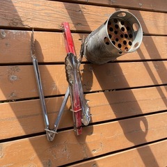 バーベキューコンロ　　持ち運びバッグ付きの画像