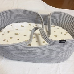 PUPPAPUPO ベビーバスケット グレーの画像