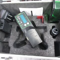VOICE VLG-8X グリーンレーザー墨出し器 中古品 バッテリx1/クリップ/受光器 現状品 【ハンズクラフト宜野湾店】の画像
