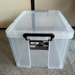 ロックス 530L クリア収納ケースの画像