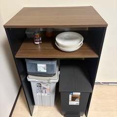 レンジラック　ウォールナット
の画像