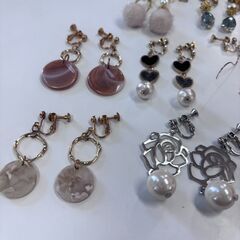 【受付終了】14種類詰め合わせ！ イヤリングセット まとめ売り かわいい ガーリーの画像