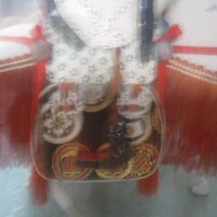 美術品　アンティーク　豪華白馬の置物の画像