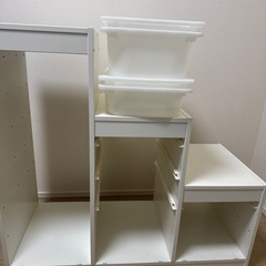 IKEAトロファスト　ホワイトの画像