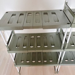 【お譲り先決定】Belca 収納棚 押入れこの字ラック 伸縮タイプの画像