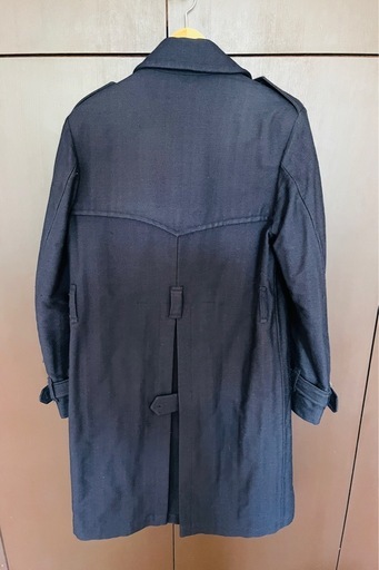 DRIES VAN NOTEN ネイビー トレンチコート
