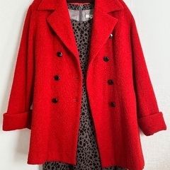 90年代YIEV MISH Aライン　赤ダブルコートの画像