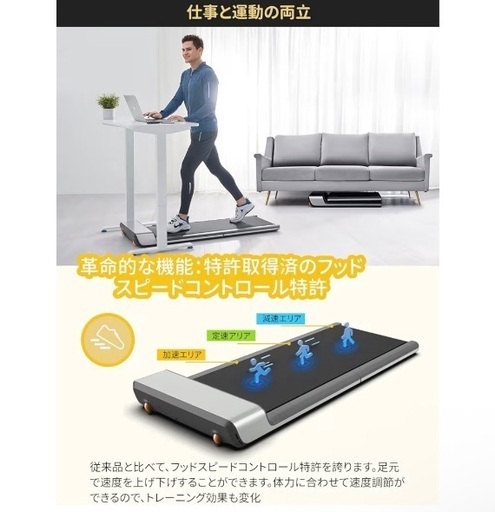 ウォーキングパッド Walkingpad P1 折りたたみ式ランニングマシン