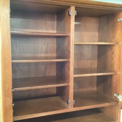 食器棚（カリモク）【町田市再生家具】252717の画像