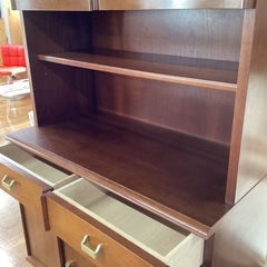 食器棚（カリモク）【町田市再生家具】252717の画像