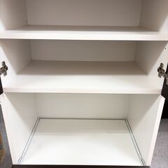 ベルチェナ 食器棚 BEL-1160SL キッチンラック レンジ台の画像