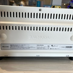 【スチームトースター】【BALMUDA】クリーニング済み【管理番号1218】野の画像