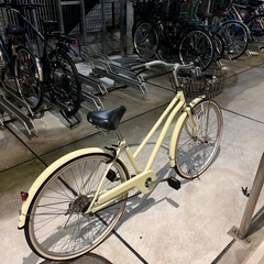 【状態良好】シティサイクル 26インチ 前かご付きの画像