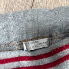 ダメージデニムパンツ 110〜120cmの画像