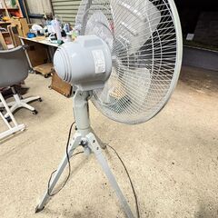 【業務用】45cm アルミ羽根スタンド式工場扇／RETZ RL45-AS（動作良好）の画像