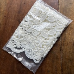 【新品】アンティークレース風ドイリー＊オーバルの画像