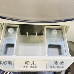 取りに来れる方限定！SHARP(シャープ)の全自動式洗濯機です！の画像
