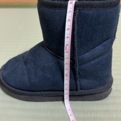 子ども用ブーツ　20cm 紺色の画像
