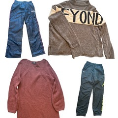 【日程相談中、、】ユニクロあったかワンピース・他3点【sizeM】の画像