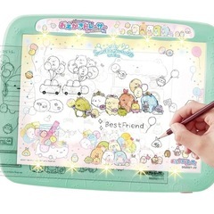 すみっコぐらし お手紙もカードかけちゃう！おえかきトレーサー たぴおかパークの画像